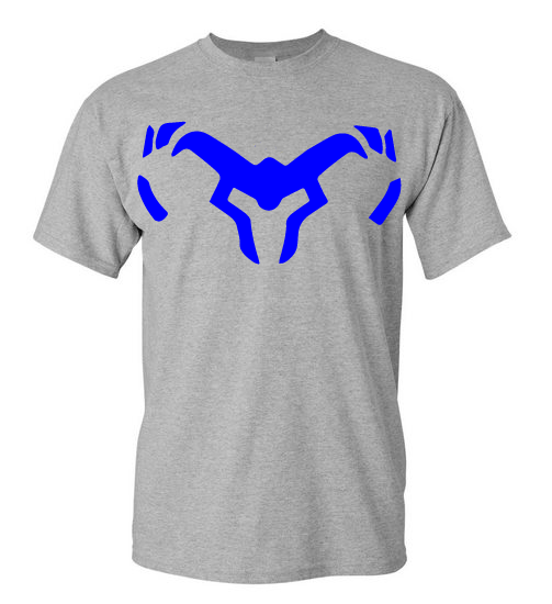 Tribal Horn Solo Blu Gry T